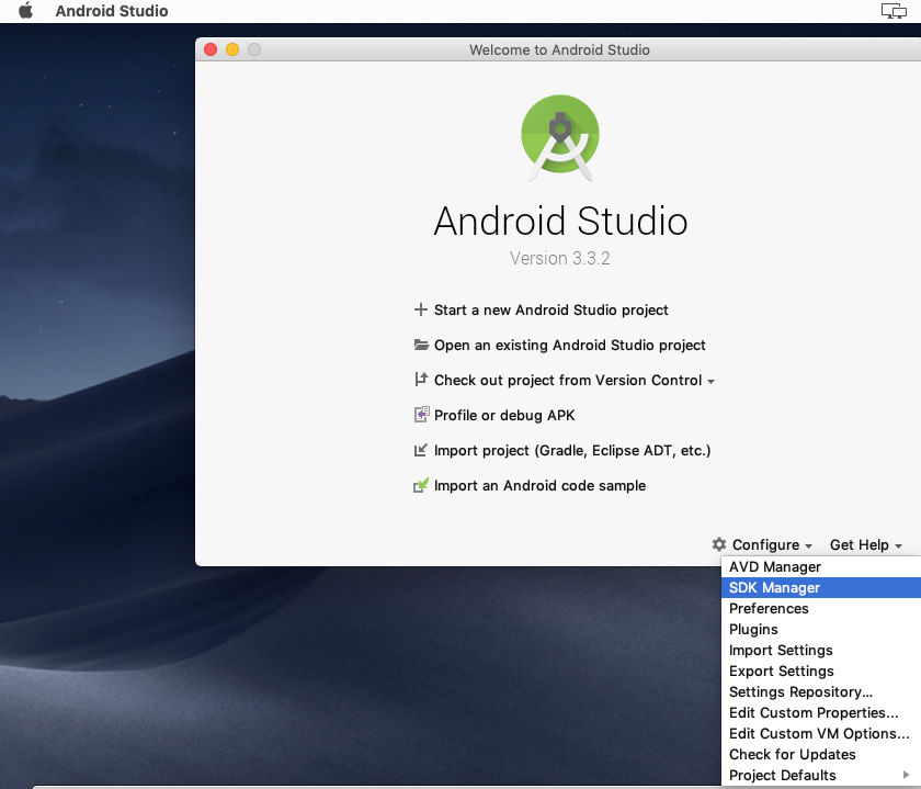 mac android emulator apk install